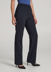 American Tall For Sale | Freedom Flex Straight Leg Dress Pants for Tall Women in Deep Navy