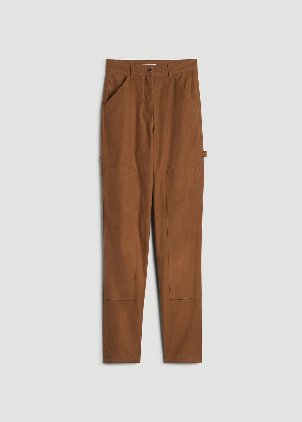 American Tall Sale | High-Waisted Carpenter Pocket Pants for Tall Women in Nutshell