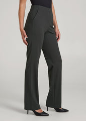 American Tall Outlet | Freedom Flex Straight Leg Dress Pants for Tall Women in Pine Grove