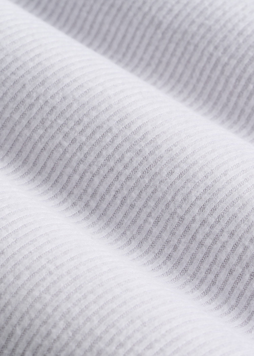 American Tall Online | Ribbed Henley Lounge Top for Tall Women in Cloud White