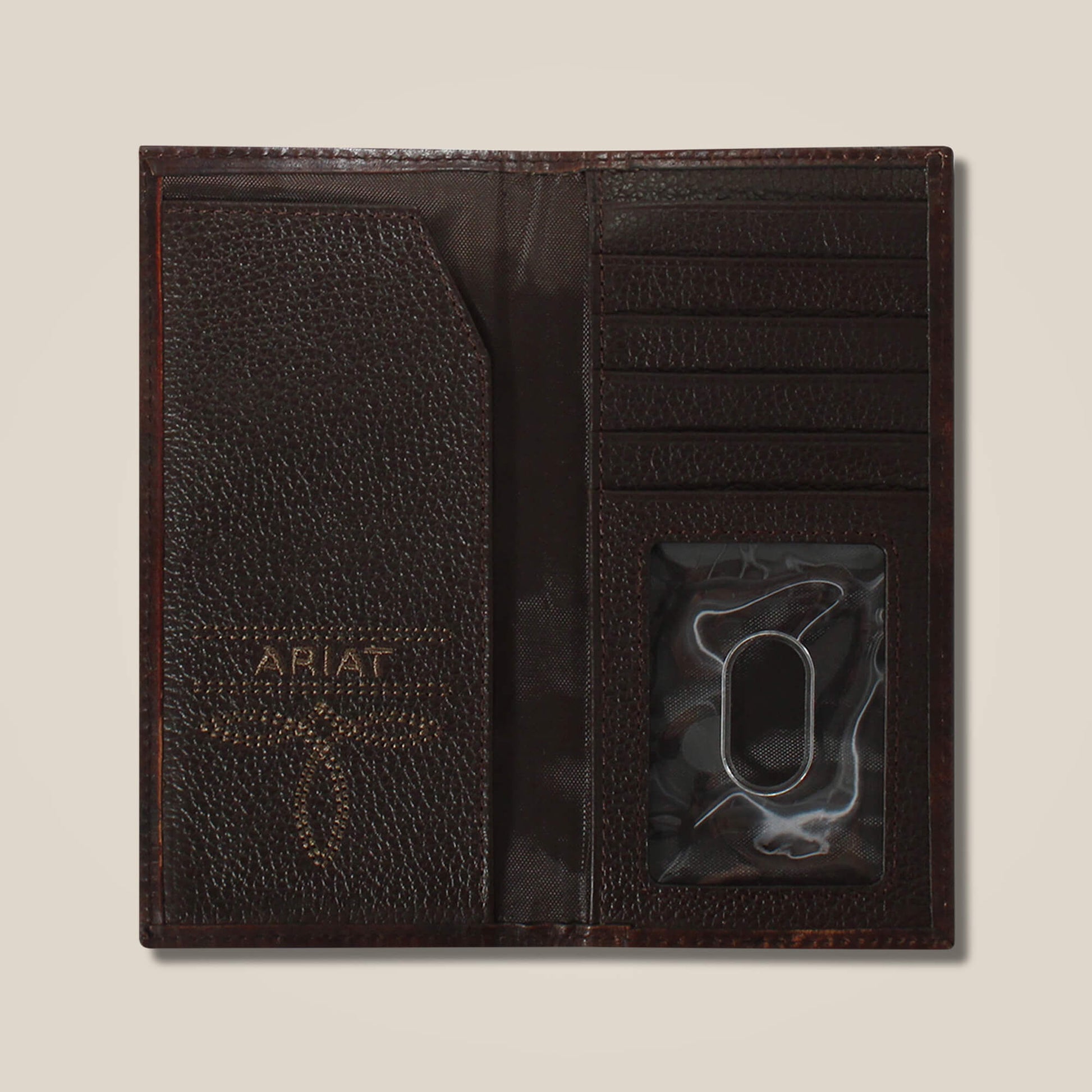 Ariat Cross embossed rodeo wallet