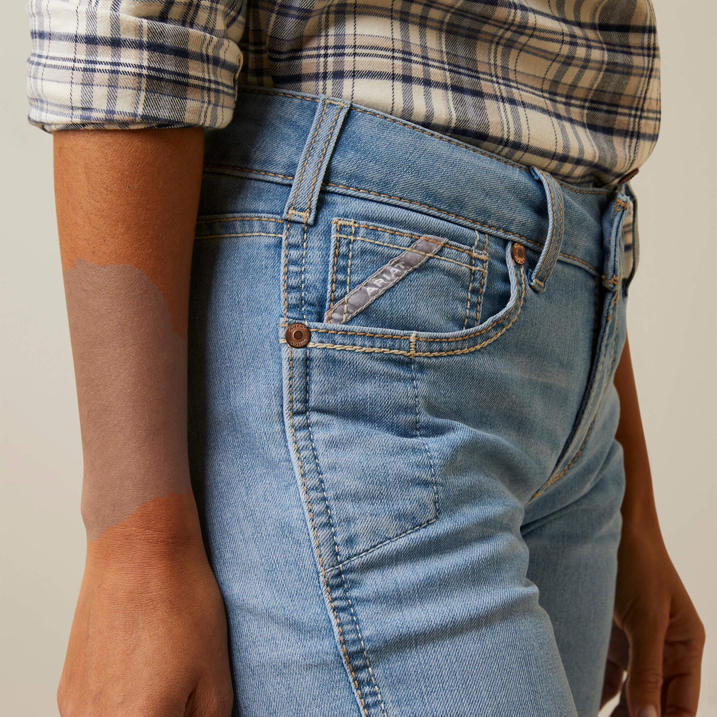 Ariat Rebar PR DuraStretch Riveter Straight Jean