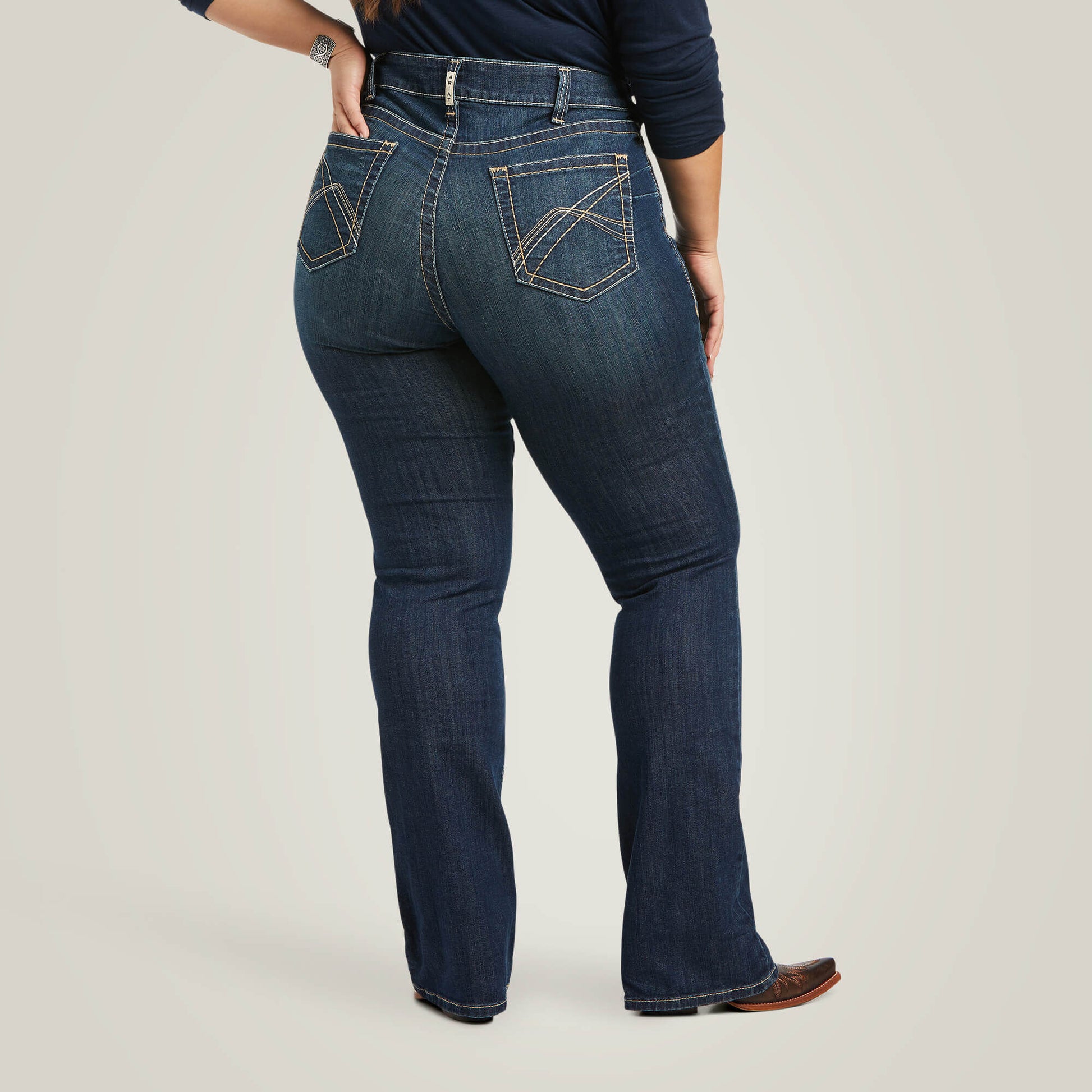 Ariat Mid Rise Corinne Boot Cut Jeans