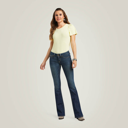 Ariat Mid Rise Corinne Boot Cut Jeans