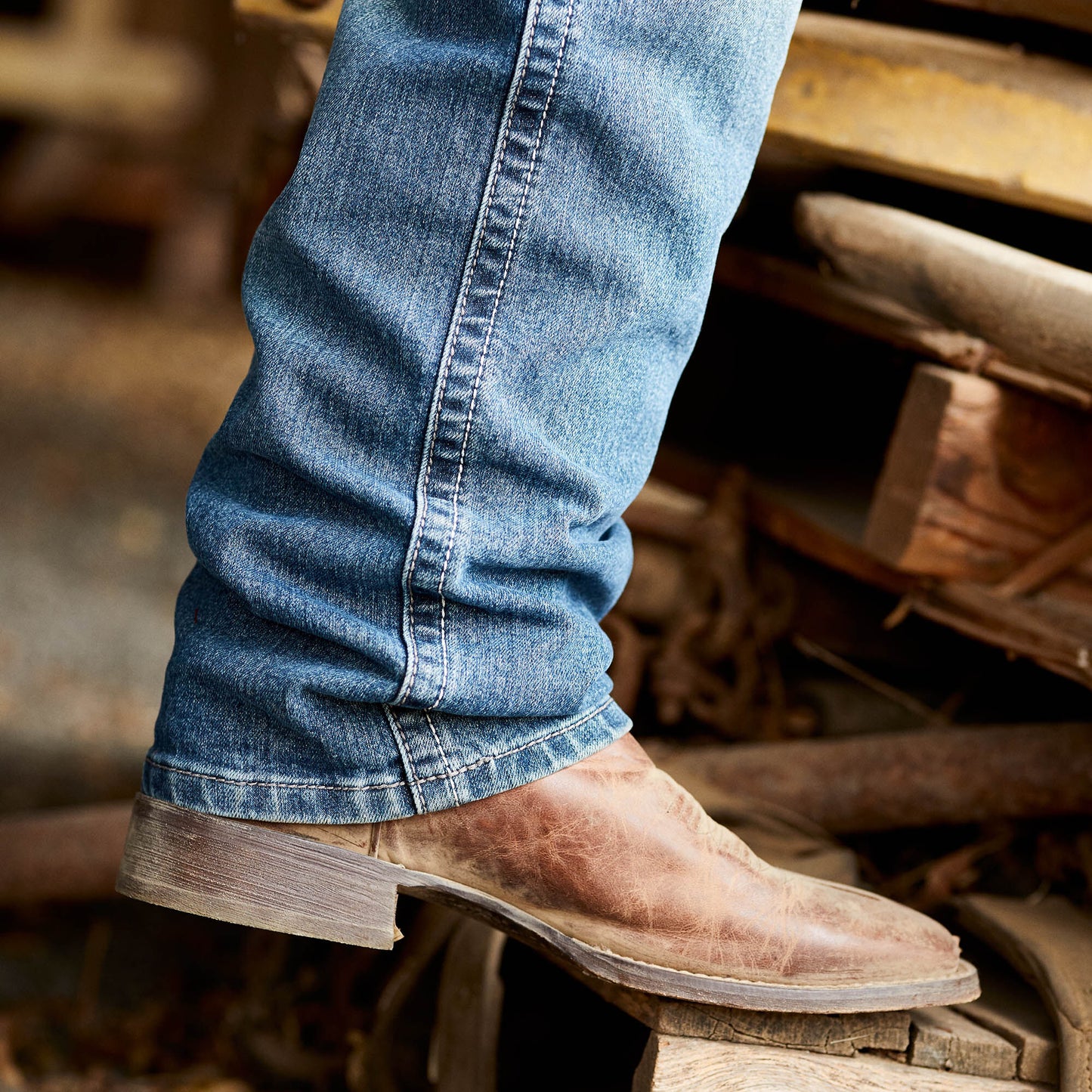 Ariat Circuit Patriot Wide Square Toe Cowboy Boot