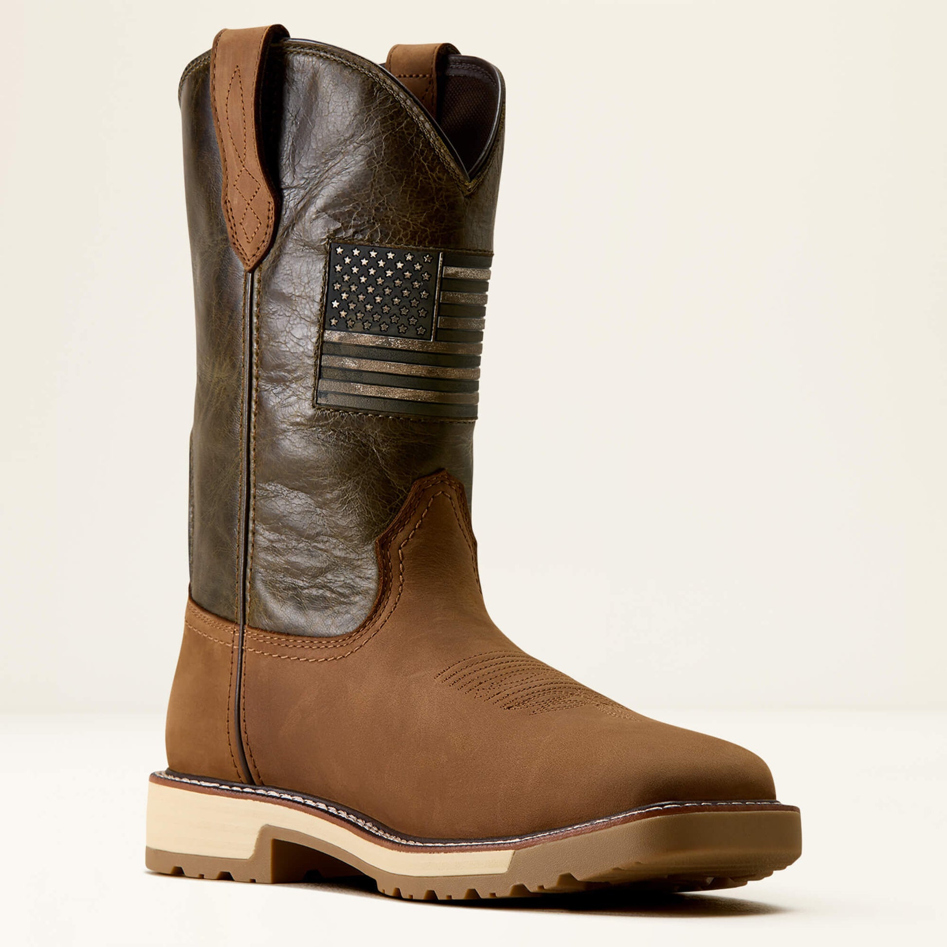 Ariat Activator Patriot Wide Square Toe Steel Toe Work Boot