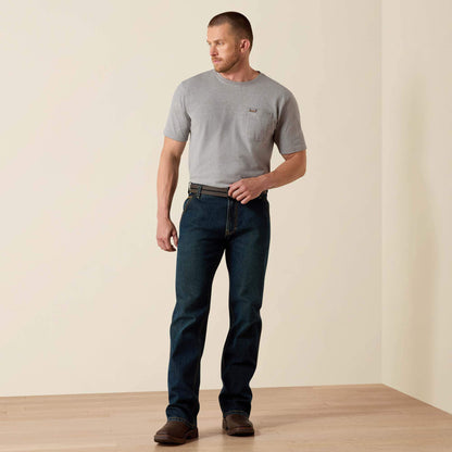 Ariat Rebar M4 Relaxed Workhorse DuraStretch Boot Cut Jeans