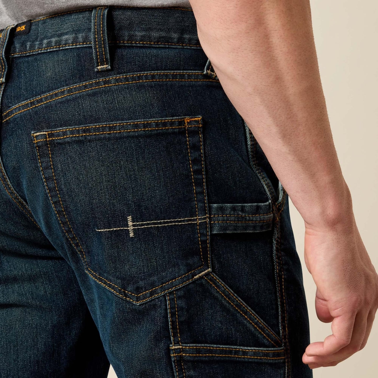 Ariat Rebar M4 Relaxed Workhorse DuraStretch Boot Cut Jeans