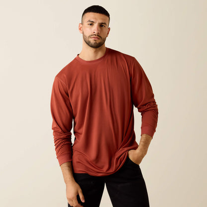 Ariat Rebar Heat Fighter Label Long Sleeve T-Shirt