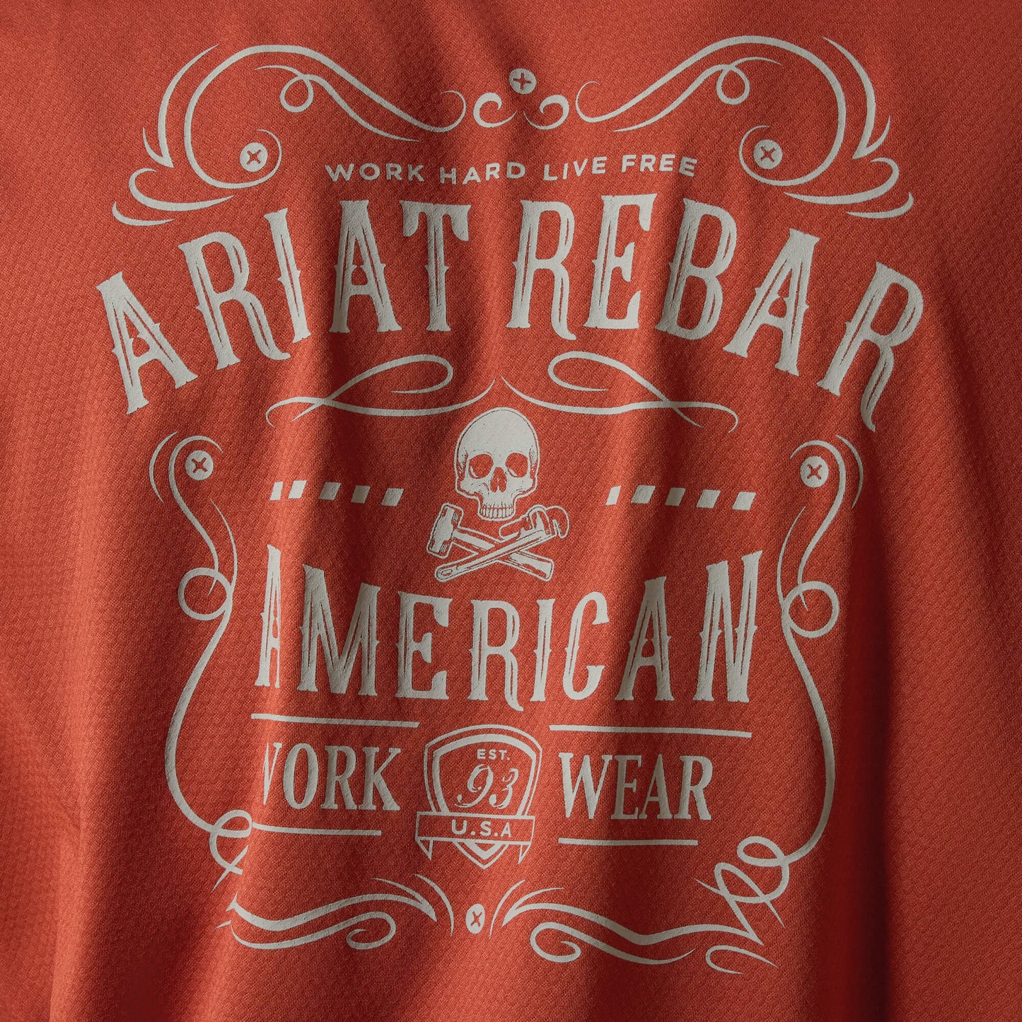 Ariat Rebar Heat Fighter Label Long Sleeve T-Shirt