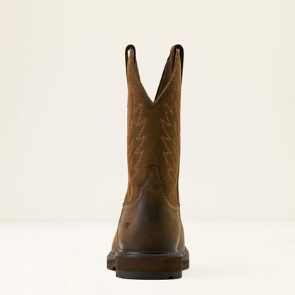 Ariat Groundbreaker Wide Square Toe Waterproof Work Boot