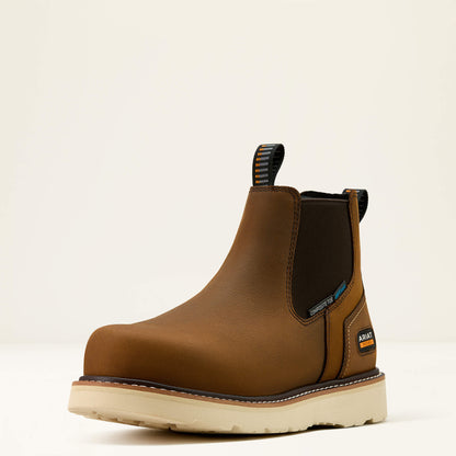 Ariat Rebar Wedge Chelsea Waterproof Composite Toe Work Boot