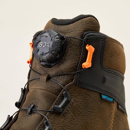 Ariat Stump Jumper 6" BOA Waterproof Composite Toe Work Boot