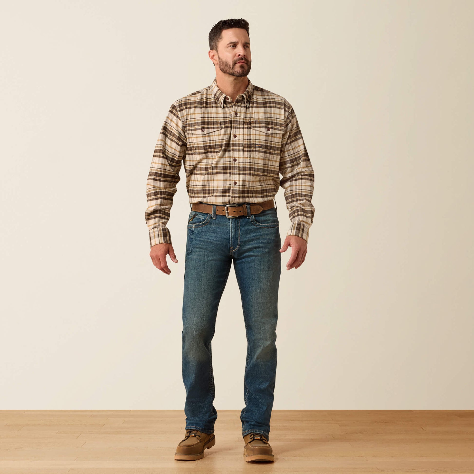Ariat Men's Slim Fit Work Pants - Rebar Denim