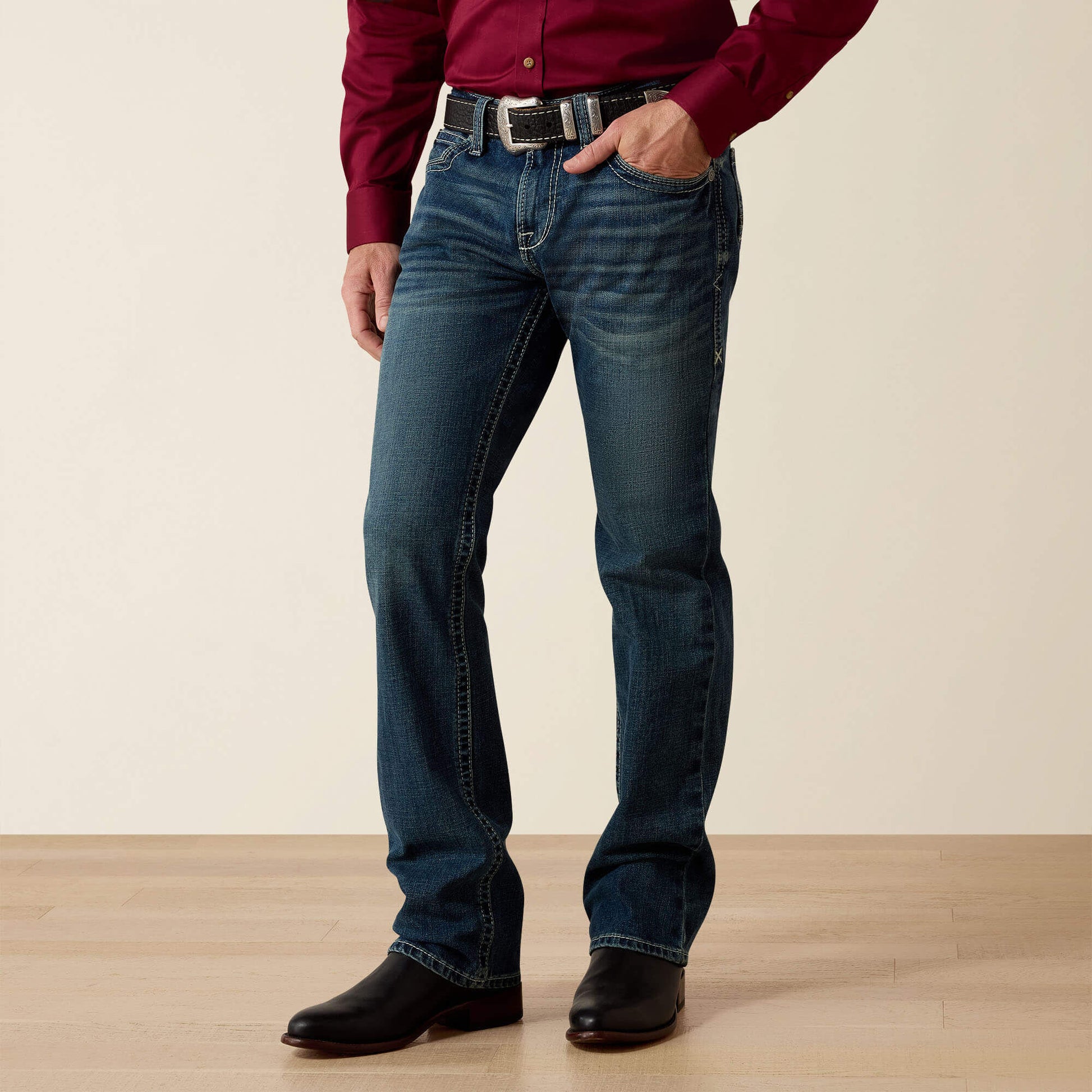 Ariat M7 Rocker Stretch Coltrane Stackable Straight Leg Jean