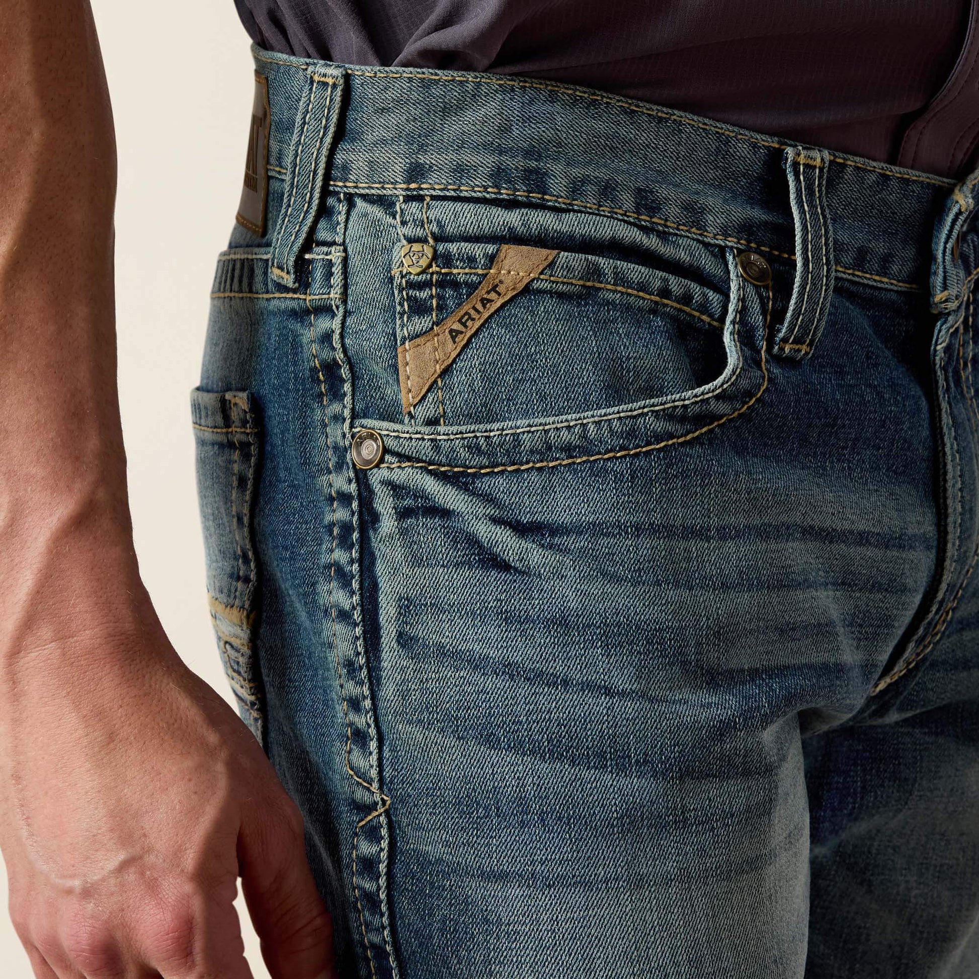 Ariat M4 Stretch Shoreway Stackable Straight Leg Jean