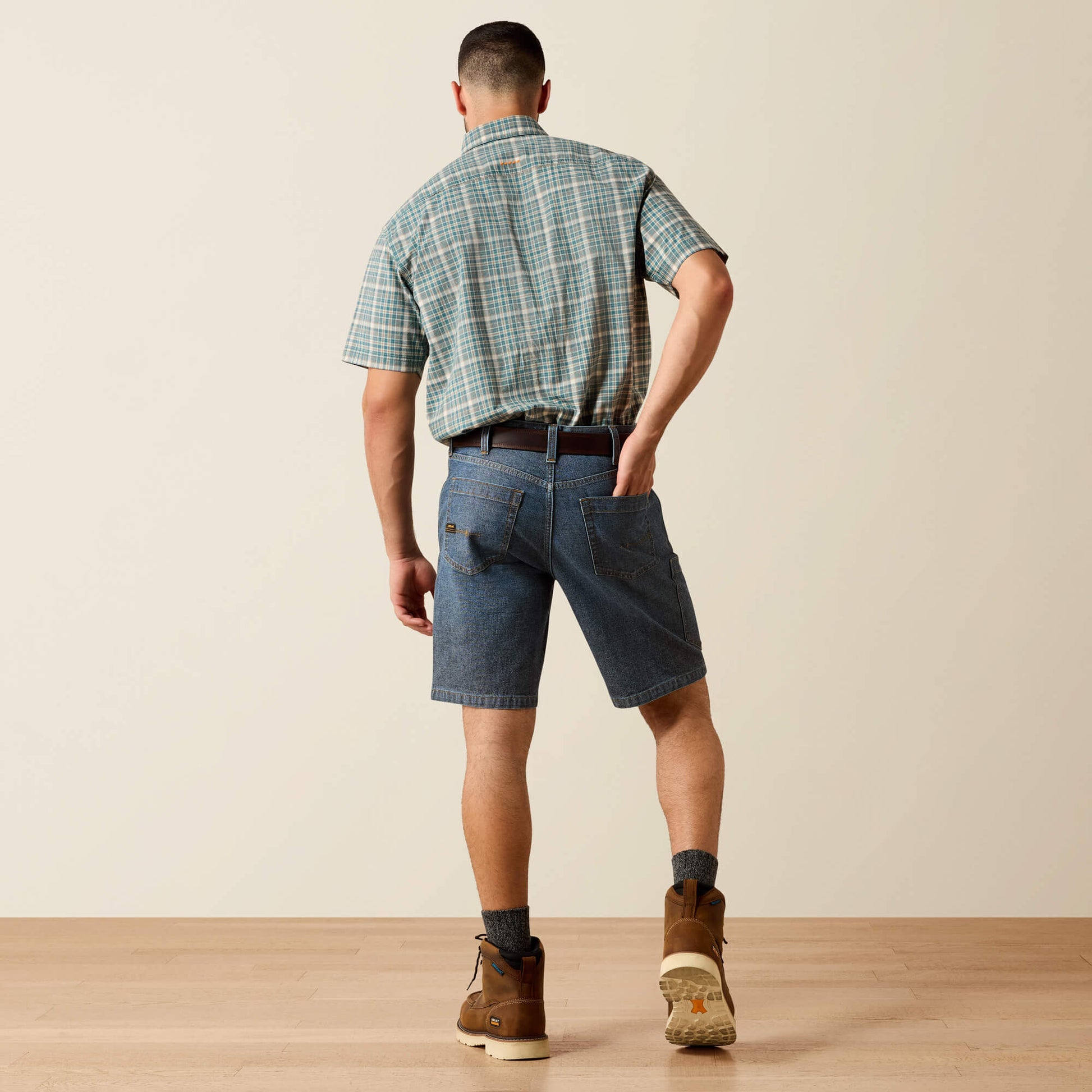 Ariat Rebar M4 Relaxed Denim 10" DuraStretch Shorts