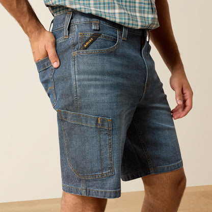 Ariat Rebar M4 Relaxed Denim 10" DuraStretch Shorts