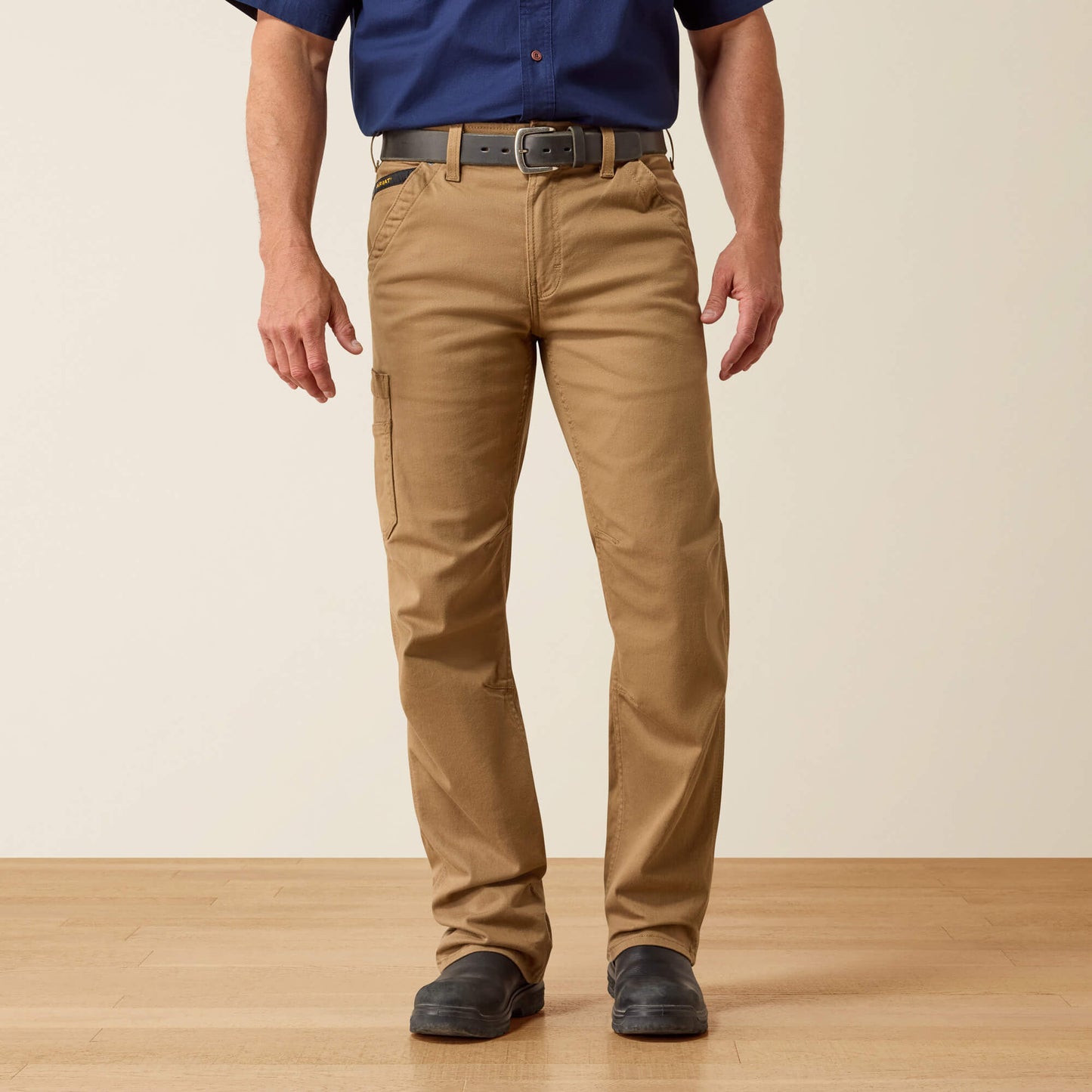 Ariat Rebar M4 Relaxed DuraStretch Washed Twill Dungaree Boot Cut Pant