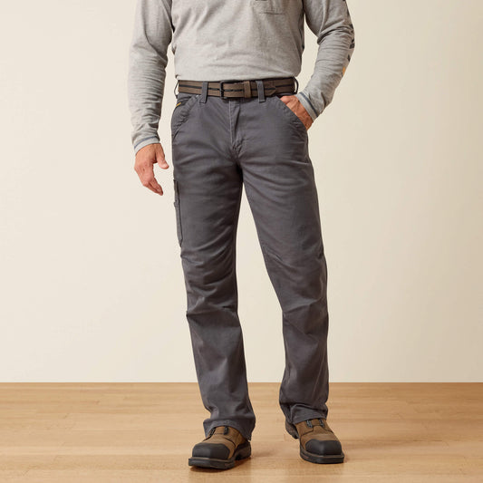 Ariat Rebar M4 Relaxed DuraStretch Washed Twill Dungaree Boot Cut Pant