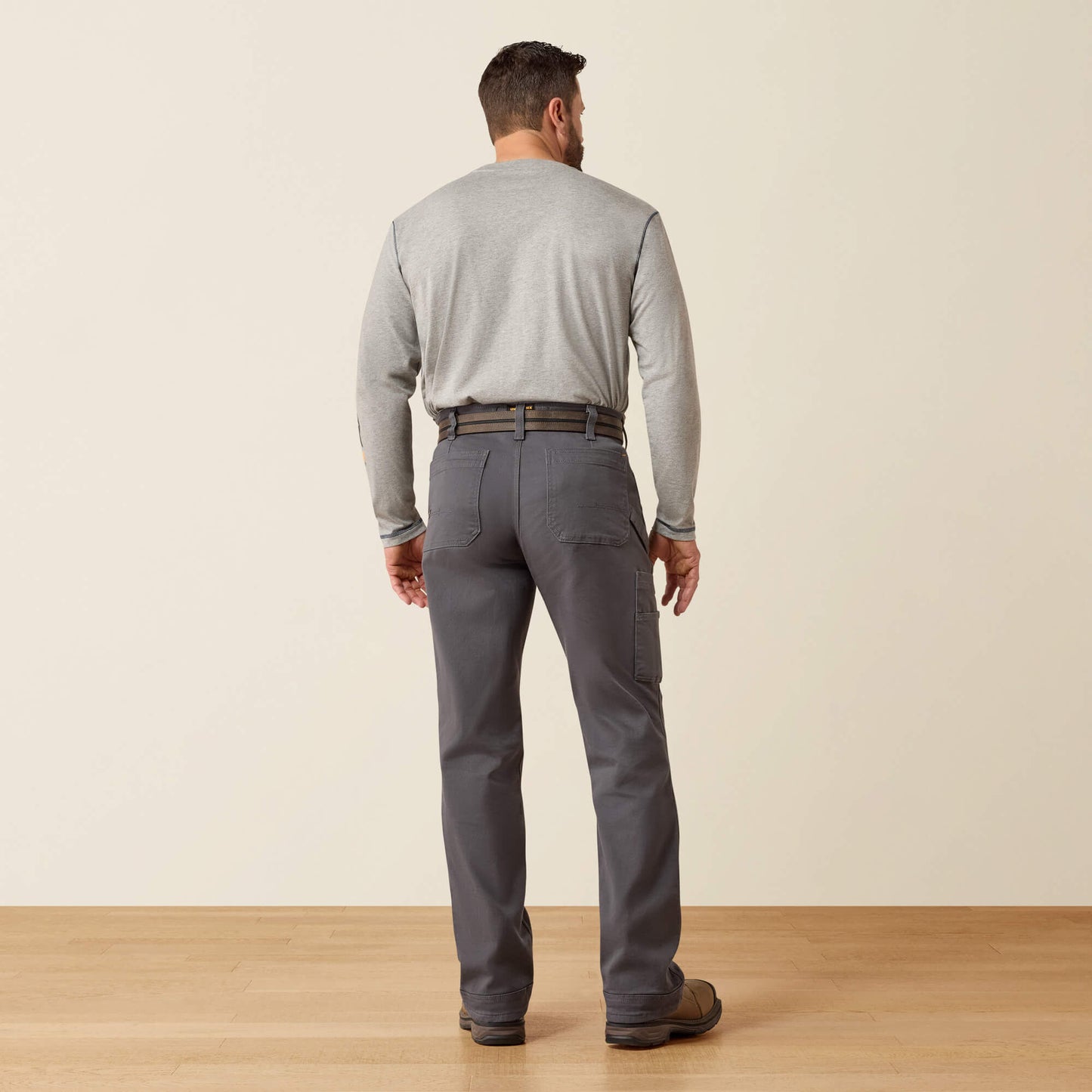 Ariat Rebar M4 Relaxed DuraStretch Washed Twill Dungaree Boot Cut Pant