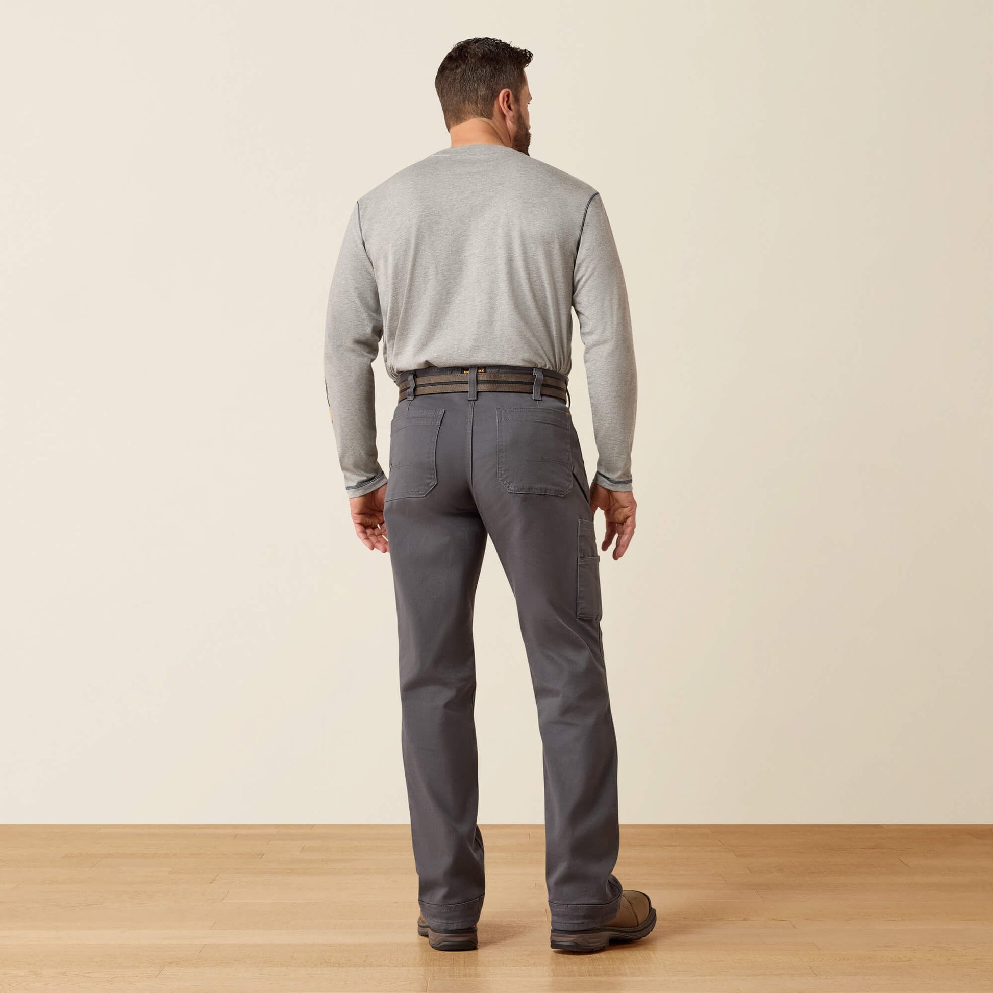 Ariat Rebar M4 Relaxed DuraStretch Washed Twill Dungaree Boot Cut Pant