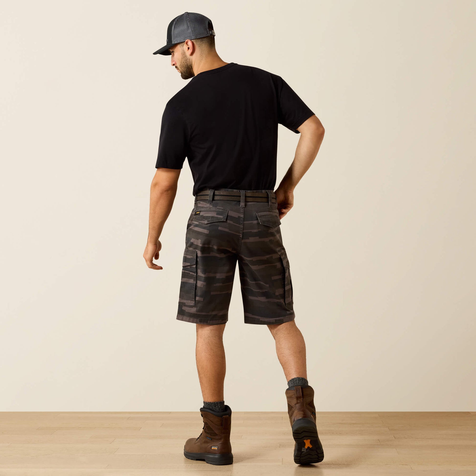 Ariat Rebar DuraStretch Made Tough Cargo 11" Short