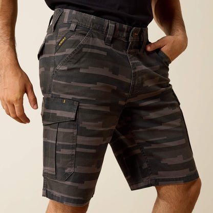 Ariat Rebar DuraStretch Made Tough Cargo 11" Short