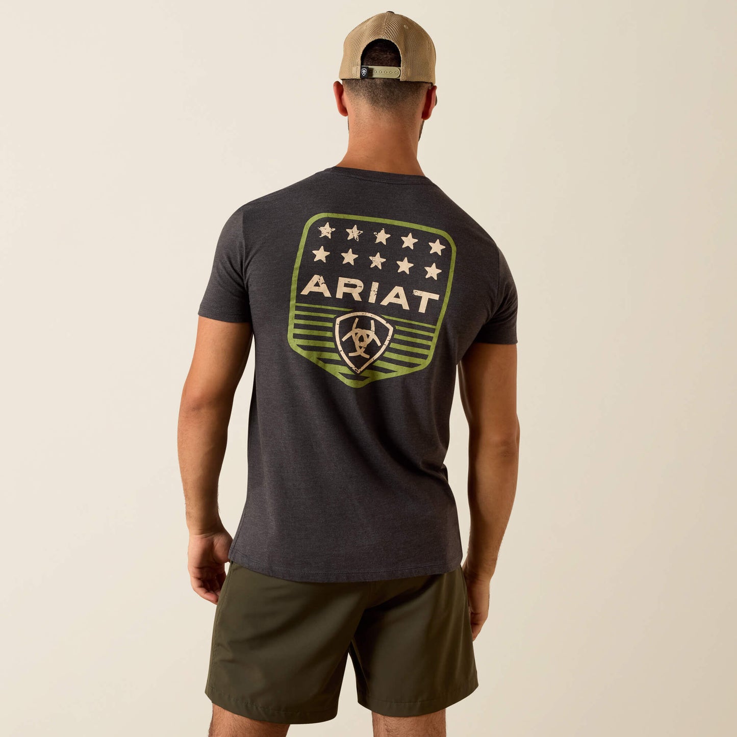Ariat Ariat Stripe Patriotic Badge T-Shirt