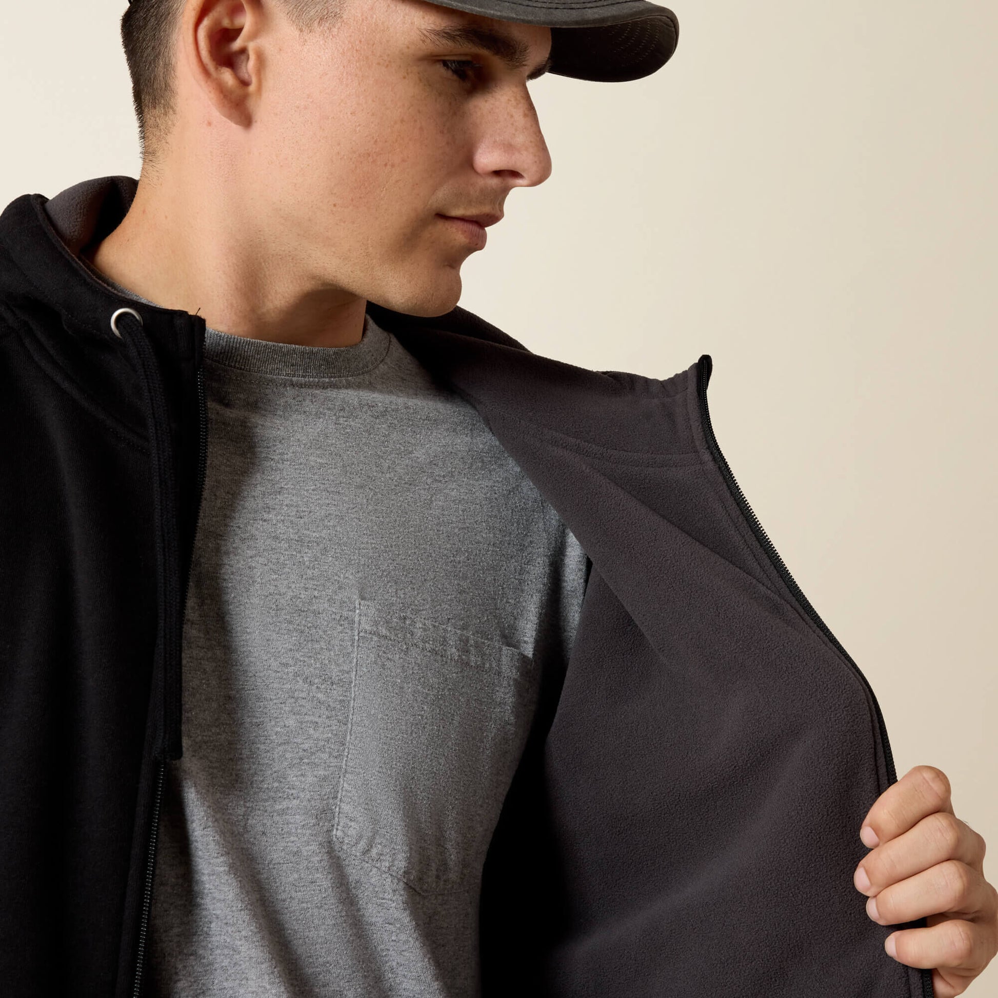 Ariat Rebar All-Weather Full Zip Hoodie
