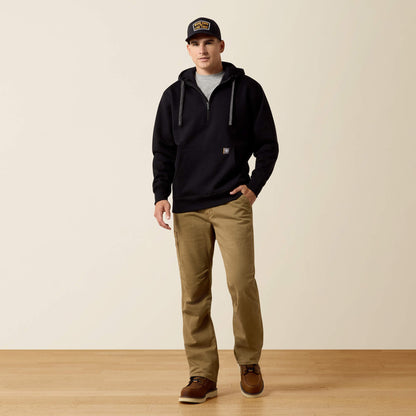 Ariat Rebar Workman 1/4 Zip Hoodie
