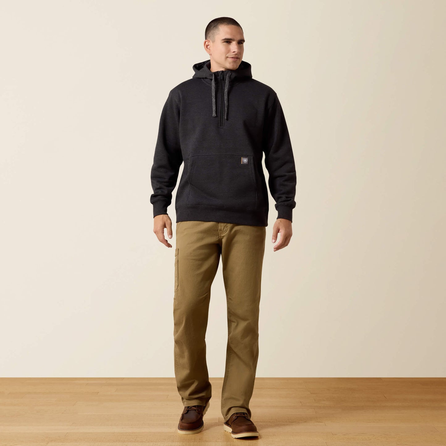 Ariat Rebar Workman 1/4 Zip Hoodie