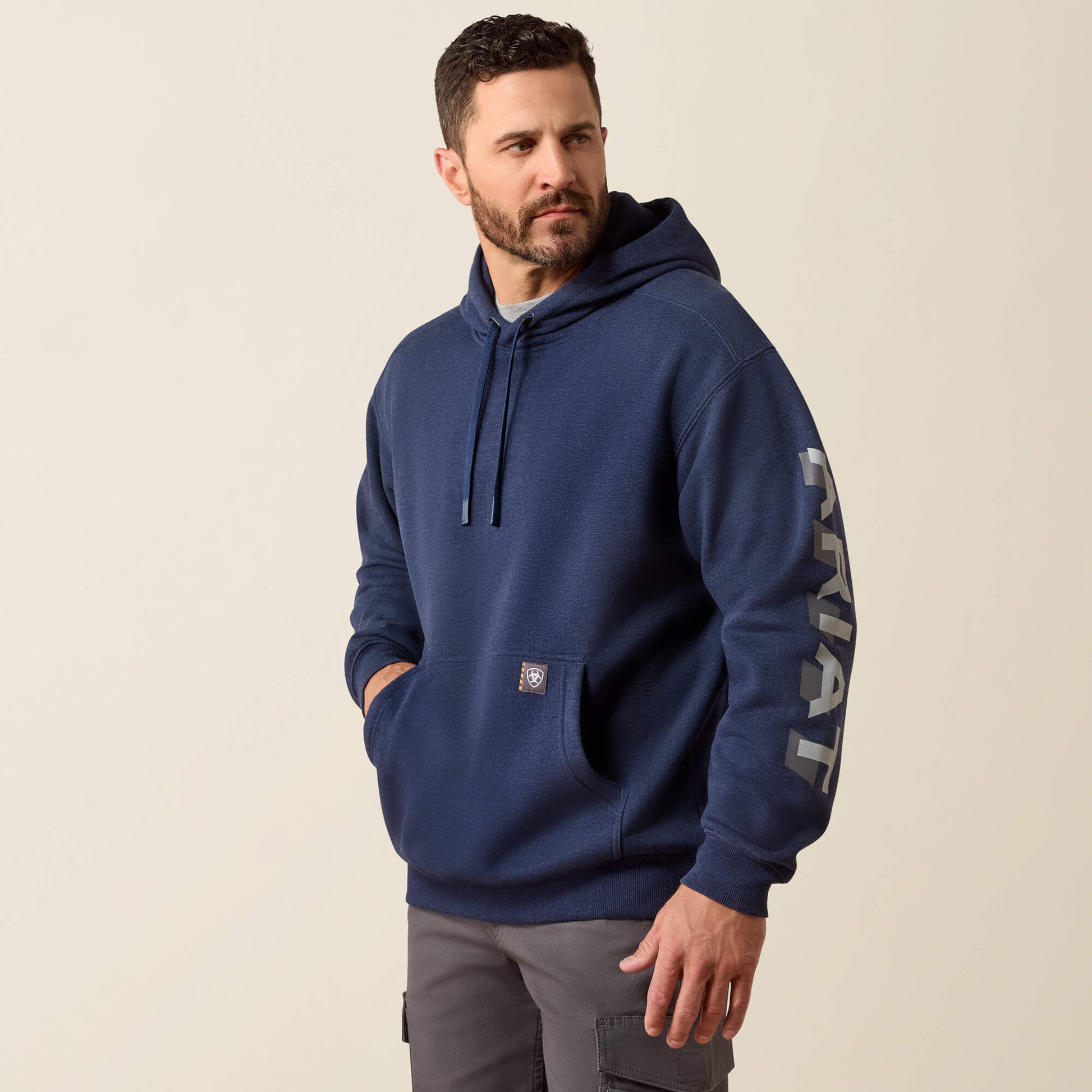 Ariat Rebar Lightweight Logo Hoodie