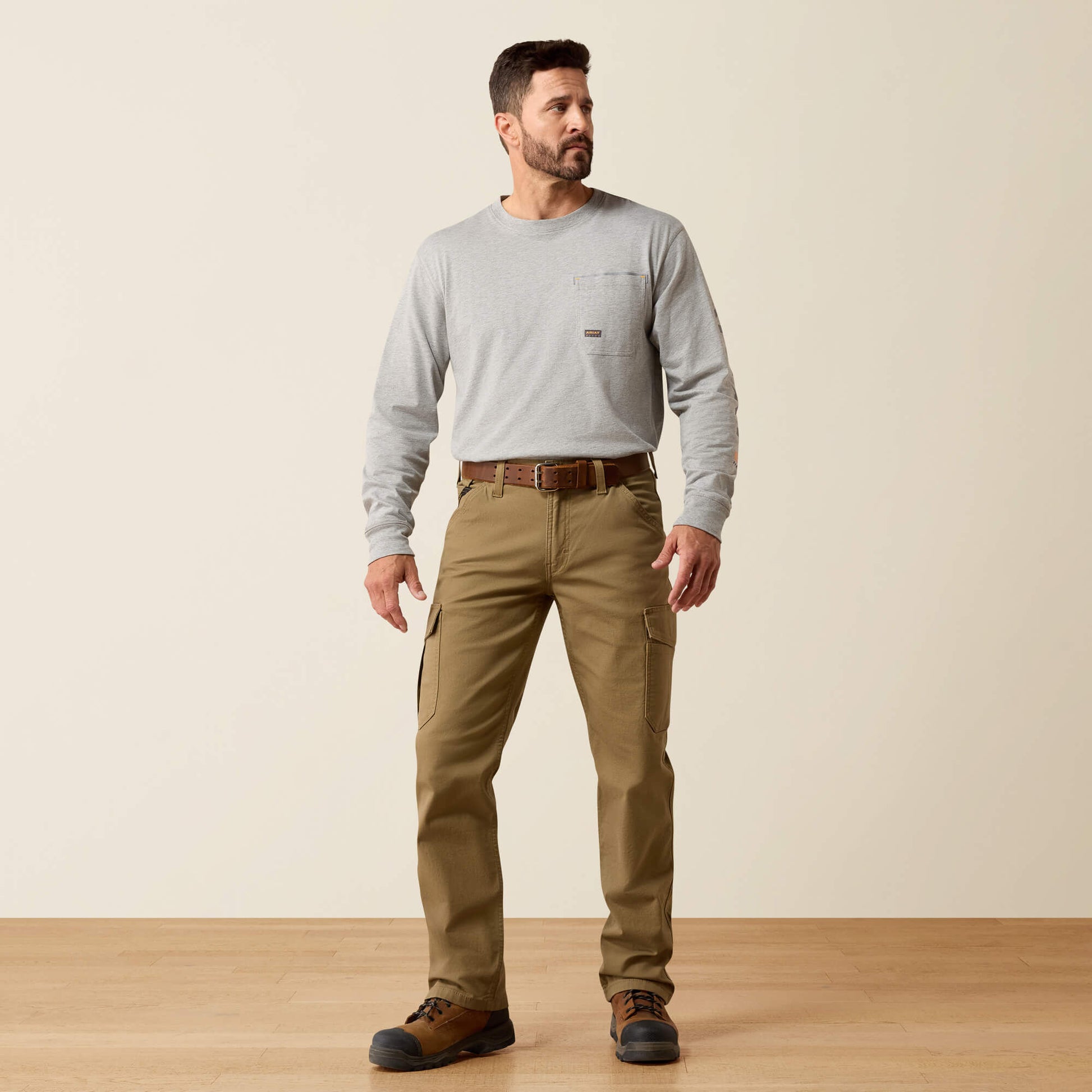 Ariat Rebar M4 Relaxed Made Tough Cargo Straight Pant