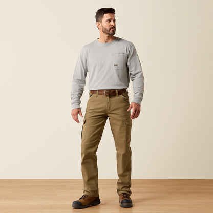 Ariat Rebar M4 Relaxed Made Tough Cargo Straight Pant