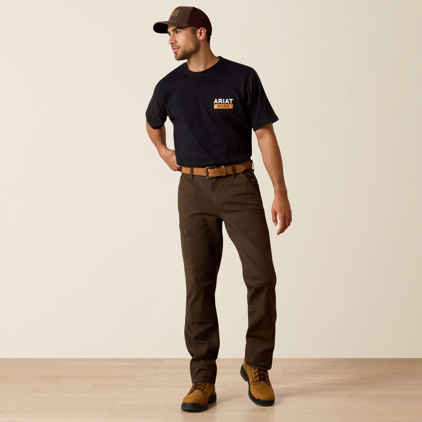 Ariat Rebar M4 Relaxed DuraStretch Made Tough Double Front Straight Pant