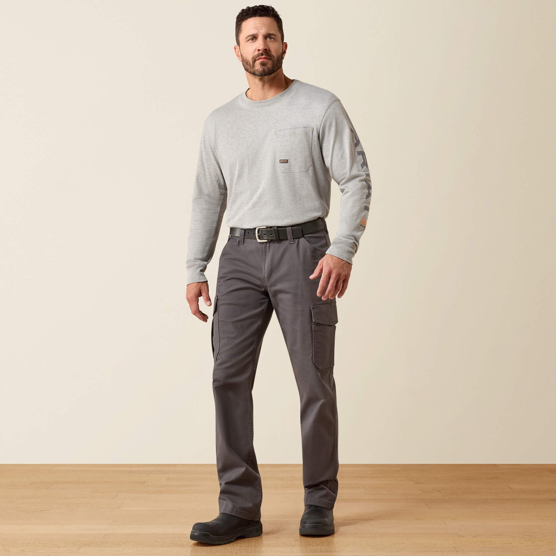 Ariat Rebar M4 Relaxed Made Tough Cargo Straight Pant