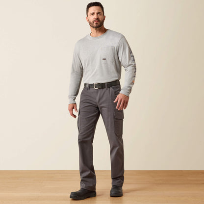 Ariat Rebar M4 Relaxed Made Tough Cargo Straight Pant