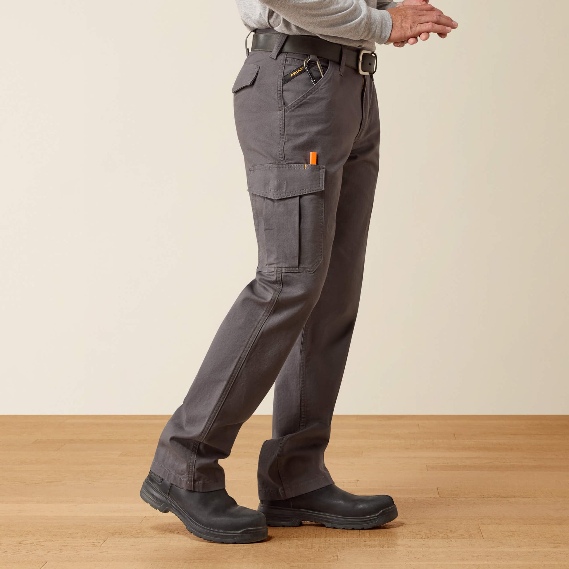 Ariat Rebar M4 Relaxed Made Tough Cargo Straight Pant