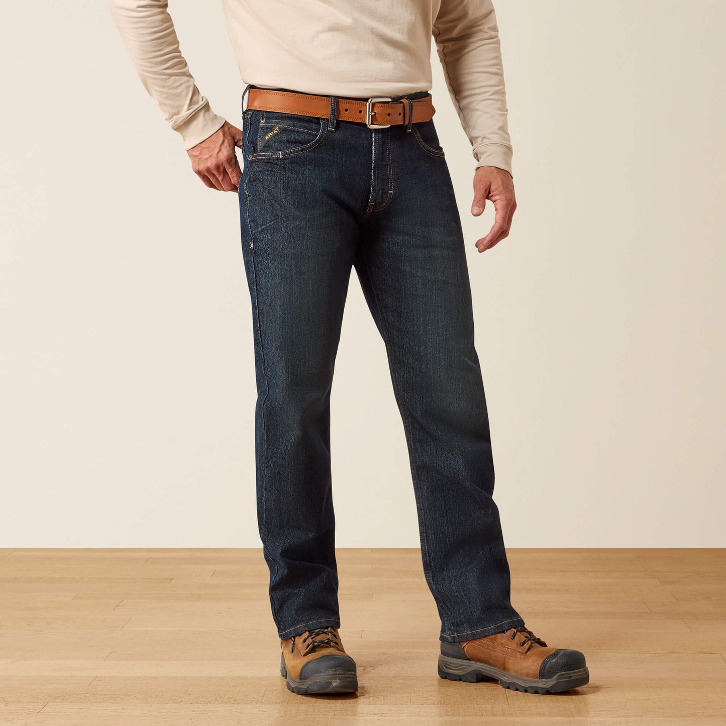 Ariat Rebar M4 Relaxed DuraStretch Basic Stackable Straight Leg Jean
