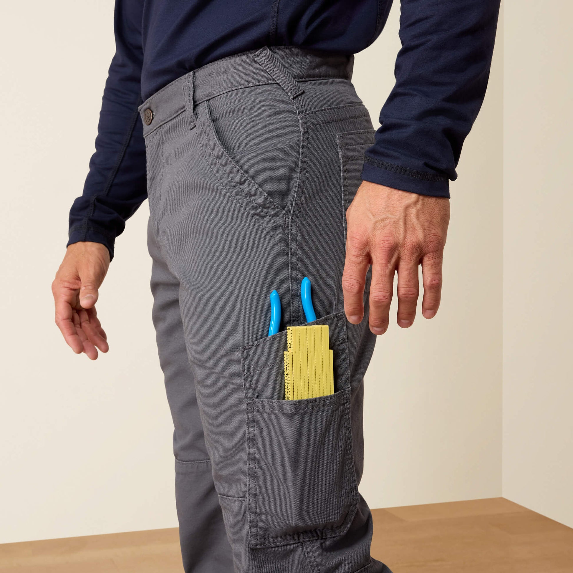 Ariat FR M5 Straight DuraStretch DuraLight Cordura Canvas Straight Pant