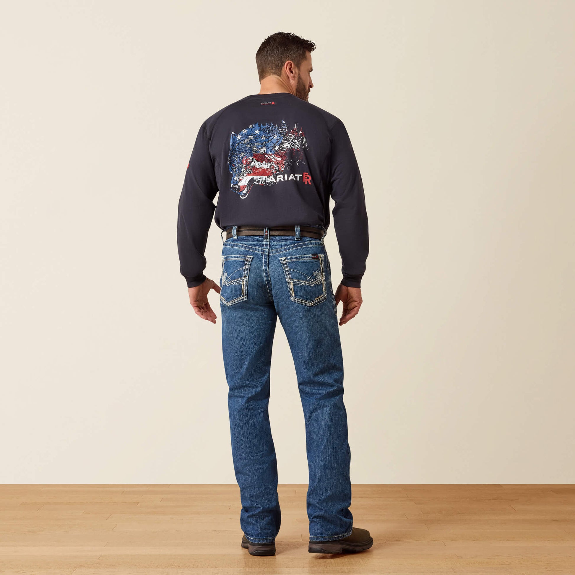 Ariat FR M4 Relaxed Ridgeline Boot Cut Jean