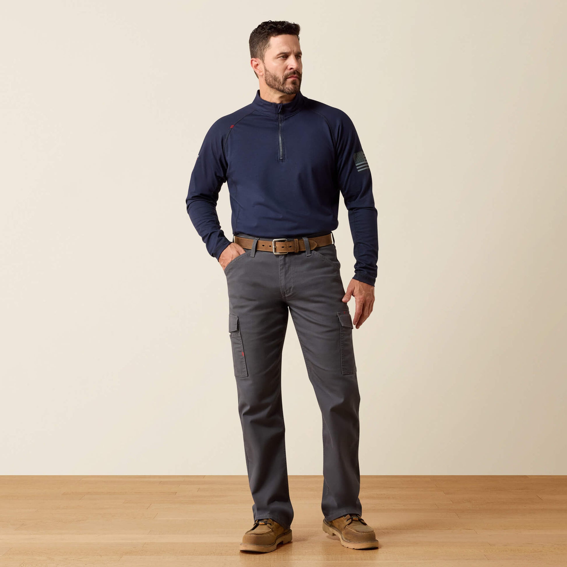 Ariat FR M4 Relaxed Lightweight Cargo DuraStretch Straight Leg Pants