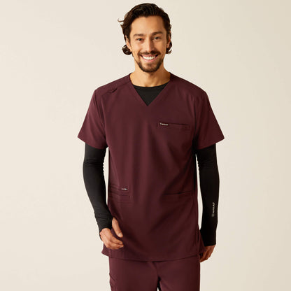 Ariat Derham 6 Pocket Scrub Top
