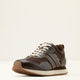 CHOCOLATE/ANTIQUE TAN CROC PRINT