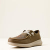 BROWN BOMBER/ARIAT FLAG PRINT