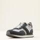LIGHT GREY/CHARCOAL SUEDE