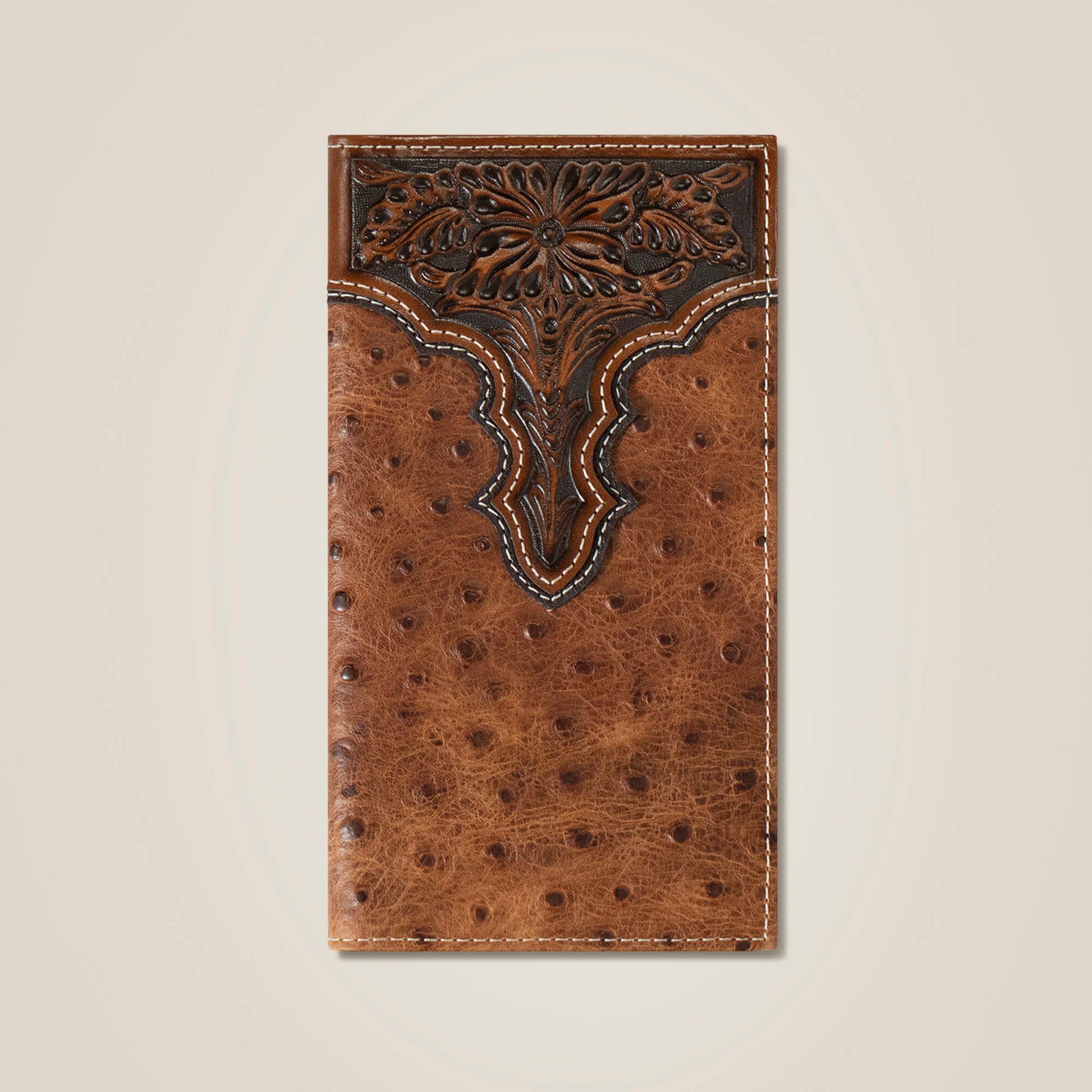 Ariat Ostrich Rodeo Wallet