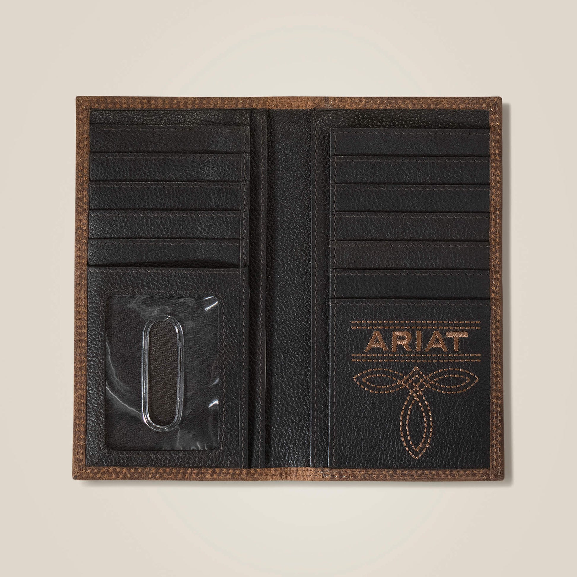 Ariat Pebble Leather Rodeo Wallet