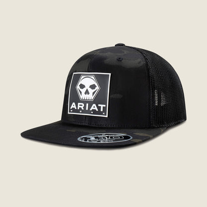 Ariat Ariat Work Skull Bolt Patch Cap